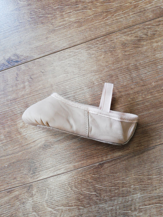 Pink Leather Ballet Shoes